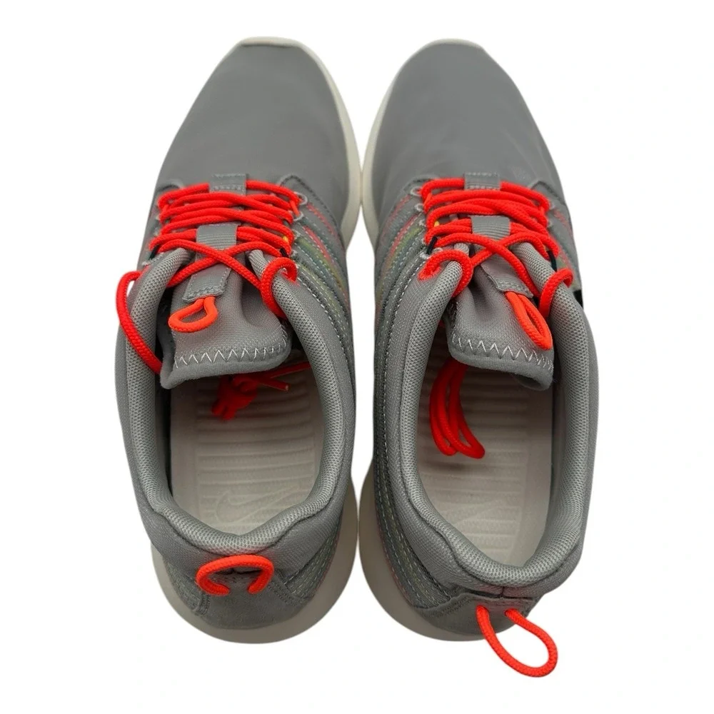 Nike Rosherun Dynamic Flywire QS Running‎ Shoes Mens 9 Grey Crimson 580579-061